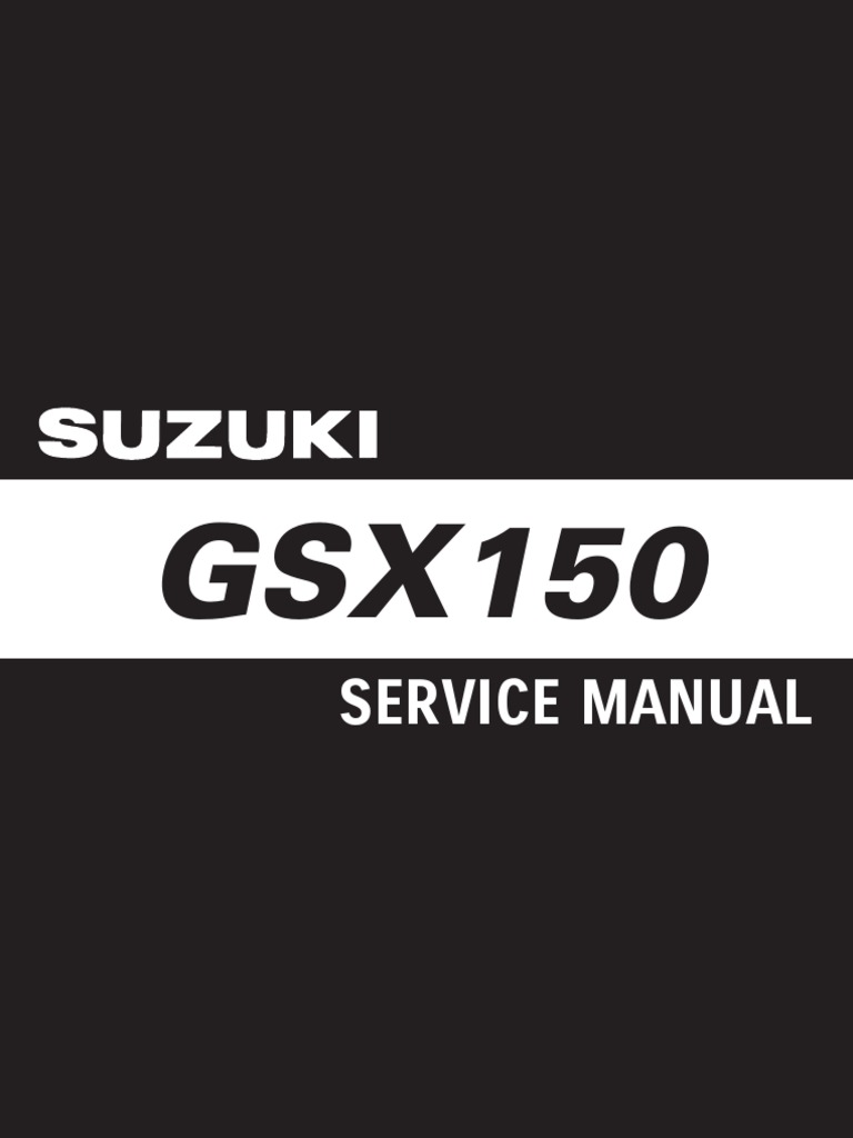GSX150 SUZUKI SERVICE MANUAL - Print | PDF | Ignition System 