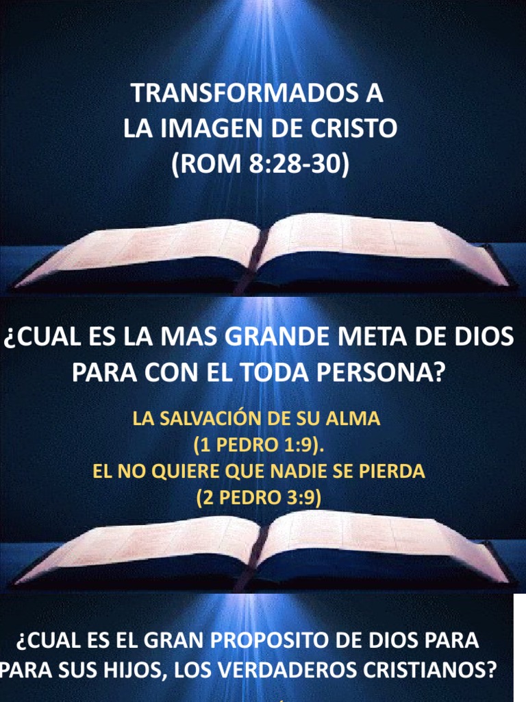 Transformados A La Imagen de Cristo | PDF