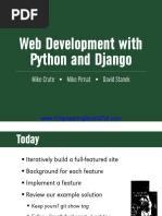 Web Development With Python and Django New