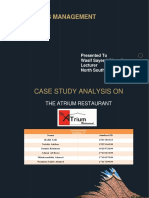 Operations Management: Presented To Wasif Sayeed Choudhury Lecturer North South University