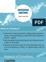 Expressing Emotions: What's Your EQ?