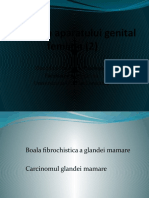 Patologia Aparatului Genital Feminin-Glanda Mamara