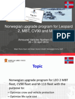 Norwegian Army Upgrades