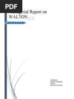 Managerial Report On Walton