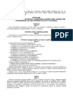 Pravilnik o Bližim Uslovima Za Pružanje I Korišćenje, Normativima I Minimalnim Standardima Usluga Podrške Za Život U Zajednici