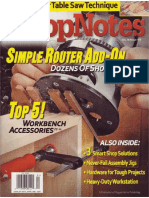 ShopNotes #104 (Vol. 18) - Simple Router Add-On