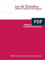 Cadernos de Estudos de Benefícios Eventuais Da Assistência Social
