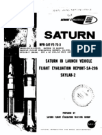 Saturn 1B Launch Vehicle Flight Evaluation Report, SA-206, Skylab-2