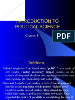 1 Politics and Political Science