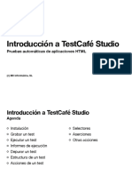 Introducción a TestCafé Studio