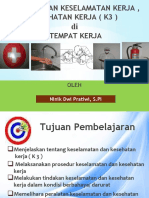 MENERAPKAN KESELAMATAN KERJA KESEHATAN KERJA DI TEMPAT KERJA Fix