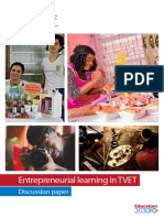 Entrepreneurial Learning in TVET: Discussion Paper