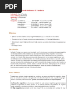 Ley de Faraday Lab FS 415  Práctica 4
