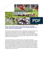 Several Codes of Football. Images, From Top Down, Left To Right:, ,, Scrum, Women's Rugby Union