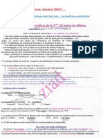 Francais Resume PDF