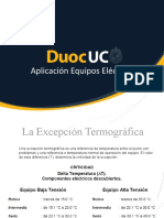 Metodología para La Aplicación de Termografías en Equipo Eléctricos