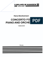 Abrahamsen - Piano Concerto