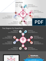Tree Diagram For Powerpoint: Sample Text Sample Text