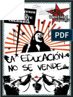 Folleto Dia Del Estudiante Caido