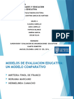 Modelos de Evaluacion Educativa Diapositivas