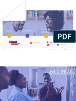 Product Playbook: Who We Are What We Offer How We Can Help More