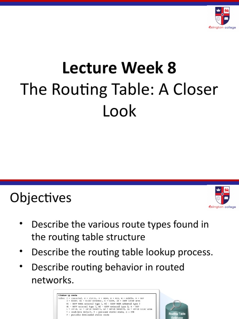 Networking Concepts - Part 8 | PDF | Router (Computing) | Ip Address