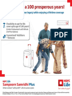 HDFC Life Sampoorn Samridhi Plus - Brochure PDF