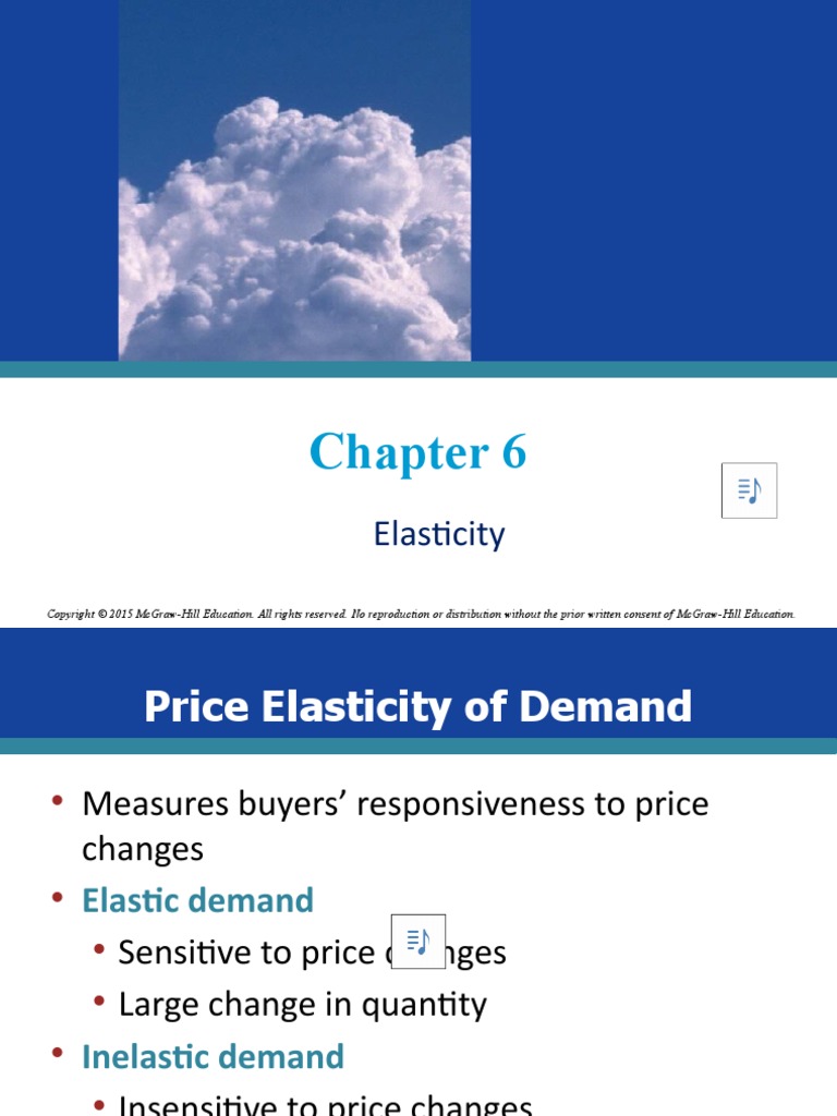 Chapter 6 Micro | PDF | Price Elasticity Of Demand | Demand