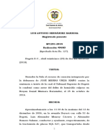 Luis Antonio Hernández Barbosa Magistrado Ponente SP1291-2018 Radicación 49680