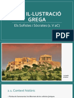 La Illustracio Grega. Els Sofistes I Socrates