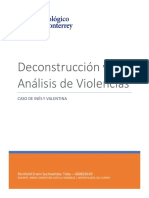 Deconstrucción y Análisis de Violencias