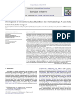 Development of Environmental Quality Indexes Based On Fuzzy Logic. A Case Study