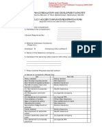 Insurance Regulatory and Development Authority Policy Holder Complaints Registration Form