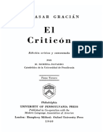 El Criticon Tomo Tercero 0 PDF