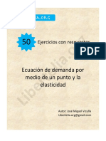 Ejercicios Ecuación de Demanda con 1 punto y elasticidad - Vicuña.pdf