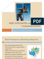 Riset Integrated Marketing Communication