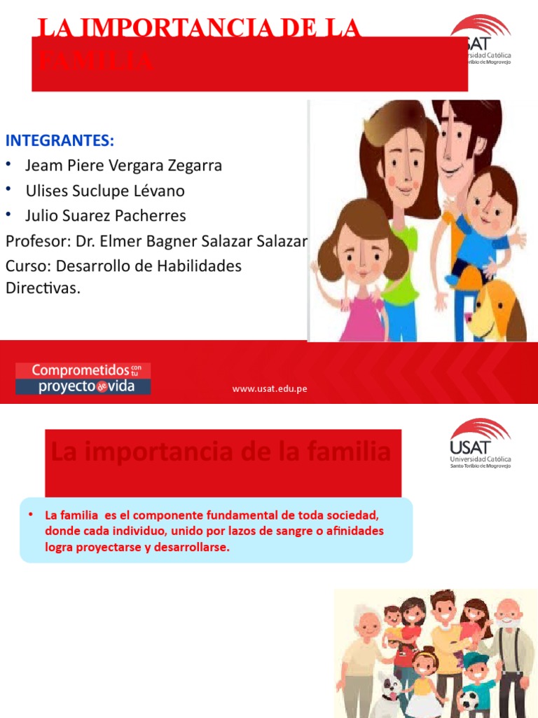 La Importancia de La Familia (DH) | PDF | Familia | Sociedad