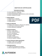 Objetivos de Examen Autodesk Autocad Acu PDF