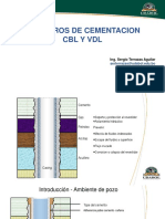 Registros de cementación CBL y VDL para evaluar la integridad del cemento