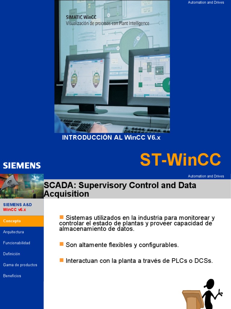1 Introducción - WinCC | PDF | Scada | Visual Basic para Aplicaciones
