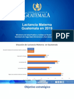 Lactancia Materna Webinar - Guatemala