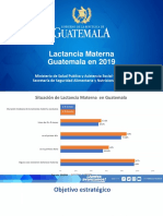 7 medidas para fortalecer la lactancia materna en Guatemala