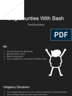 Bug Bounties With Bash: Tomnomnom