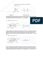 Hibridación Del Átomo de Carbono