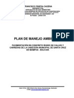 Plan de Manejo Ambiental Proy. Pav Mompox