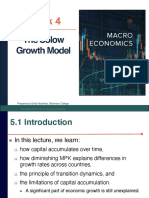 4 The Solow Growth Model