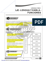 Sem1 Lenguaje - Lengua y Habla - PAMER PDF