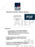 Maquinaria Agrícola y Equipo Industrial (Envio Material Clase 1)