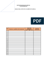 CRONOGRAMA Y HORARIO DE ATENCIÓN A PADRES