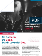 Guidelines For In-Person Worship and Ministry During Covid-19 - 5-6-20 PDF